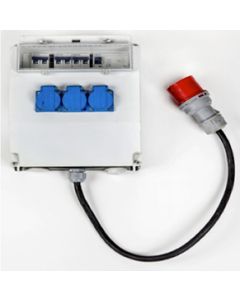 ELECTRIC BOARD HAVING THREE PHASES 32AMP